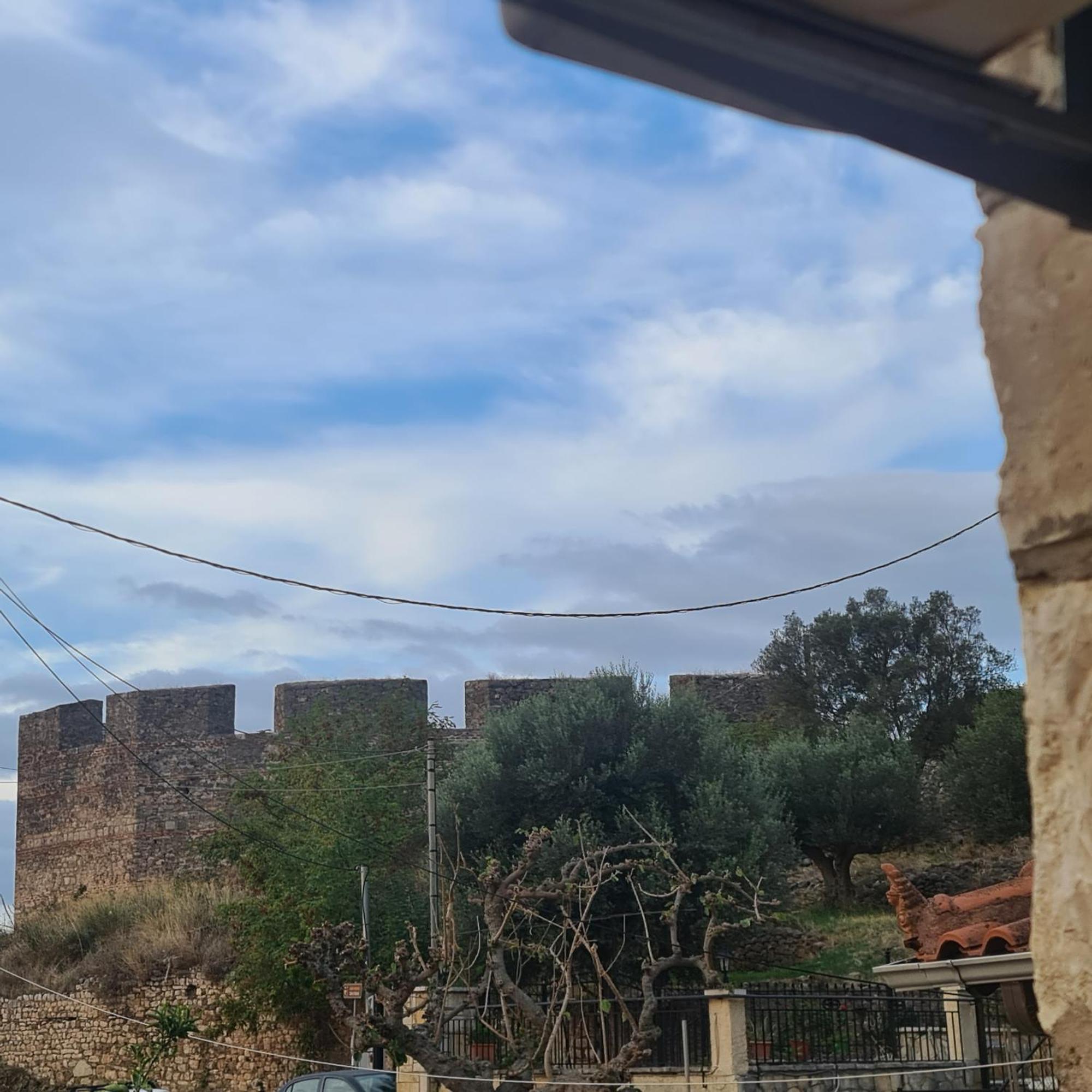 View By The Castle Nafpaktos Villa Exterior foto